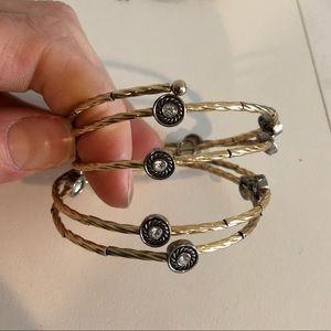 Gold wrap bracelet